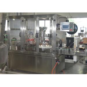 China Industrial Automatic Liquid Bottle Filling Machine / Liquid Filling Line supplier