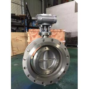 China API609 Large Size Flanged Triple Offset double Butterfly Valve,Stainless Steel Flanged Triple Offset Butterfly Valve supplier
