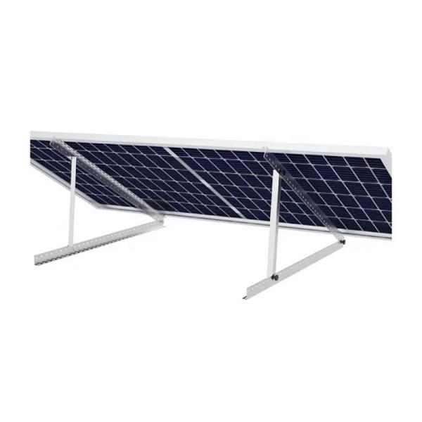 Slotted Channel 41x41x1.5mm Solar Panel Roof Rack Brackets / Solar Array Mounting Racks