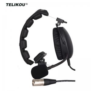 Single Ear Headphone Transmit Equipment HD-101/4 Headset Microphone