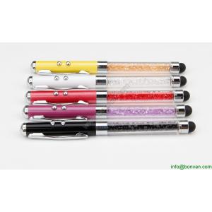 China multi functions metal pen, LED light, touch tip,ball pen supplier