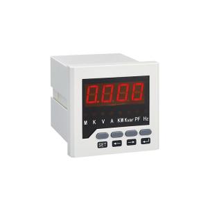 China Single Phase Multifunction Digital Panel Meter Multimeter With Relay Output supplier