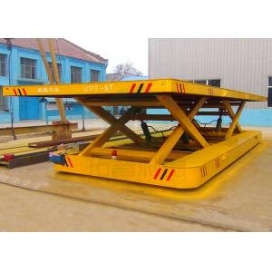 China Towed cable powered bay to bay material motorized transfer bogie supplier