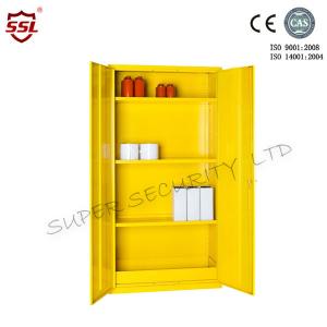 China 36 Litre Hazardous Storage Cabinet  3 Shelves Large Customized Metal Cabinets supplier