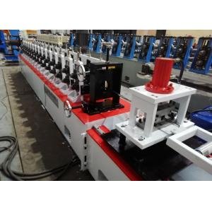 0.6mm Thicknes Thress Dimension U Channel Forming Machine 60mm Diameter Shaft