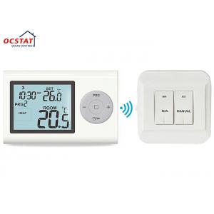 Heating Boiler Control Rf Room Thermostat For Gas Boiler , Simple Digital Thermostat