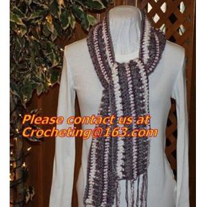 100%acrylic jacquard knitted scarf,fashion hand knitting scarf, knitted scarf hat and glov