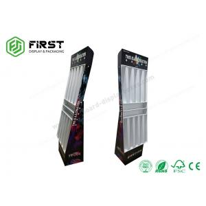 China Colorful Printing Cardboard POP Displays Custom Design Retail Cardboard Floor Display supplier