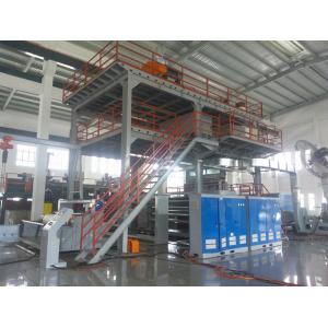 China 2400mm Non Woven Fabric Production Line , Non Woven Fabric Making Plant  supplier