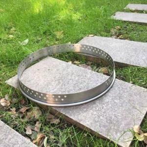 201 Stainless Steel Ring Insert 15 Inch Heat Insulation Fire Pit Accessory