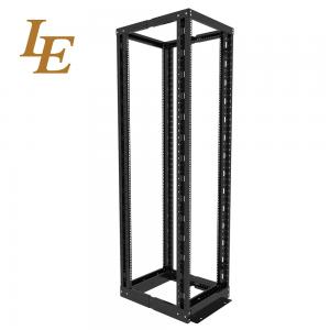 China 500KG LE 18U Network Equipment Cabinet Cold Rolled Steel Open Rack supplier
