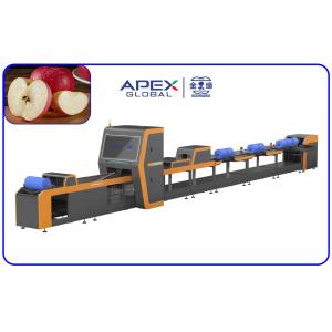 China 360 Degree Rotational Scanning Apple Sorting Machine Computer Control supplier