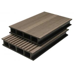 Anti-Corrosion WPC Composite Decking For Cafe Grooves WPC Decking