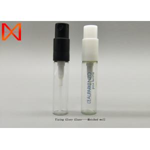 China 5ml Clear Glass Spray Bottles Bulk Small Mini Size For Essential Oils Sample supplier