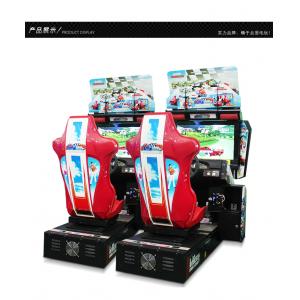 Coin Operated Indoor Racing Game Machine Unique Use In Video Arcade
