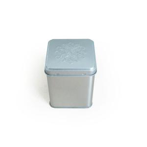 China 90gram Square Tin Box  For Oolong Tea Metal Container Storage supplier