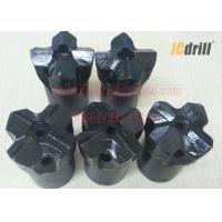 China 7° Tungsten Carbide cross Rock Drill Bits for Quarry / Mining Drilling 27 - 76 mm on sale