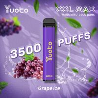 China 0 Nicotine Disposable Vape Pods 3500 puffs Yuoto XXL Max Shop the Best for sale