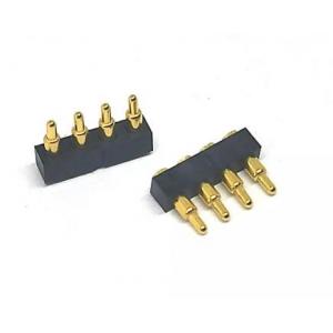 China Powerful Pogo Pin Usb Connector Gold Plated Solder Waterproof 2 Pin supplier
