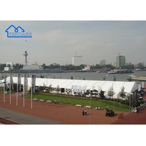 Aluminum Alloy Huge Party Tent , PVC Marquee Tent Weatherproof With Sidewalls
