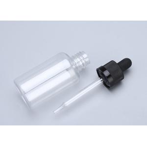 Smooth Surface 30ml Plastic Dropper Bottles Excellent Sealing Capability