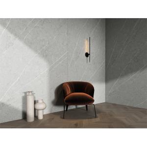 China Mat gris 1600x3200mm plancher antibactérien plaques de pierre sintrée pour le salon supplier