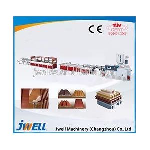 Jwell wood-plastic recycling extruder machine/extruder machinery manufacturer