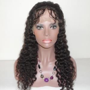 China Unprocessed Tangle Free Human Hair Wholesale/100 Brazilian Virgin Hair Full Lace Wigs supplier