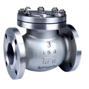China API ISO CE Standard Cast Check Valve , Stainless Steel Swing Check Valve supplier