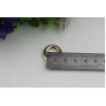 New Style Small Open Oval Shape Gold Zinc Alloy Metal Buckle Rings Manufacturing