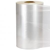 China Single Wound 25 Micron PVC Shrink Wrap Film Clear PVC Wrapping Roll on sale