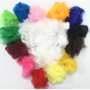 China 100% Recycled PSF Polyester Staple Fiber 1.4d X 38mm Multiple Colour Good Flexibility wholesale