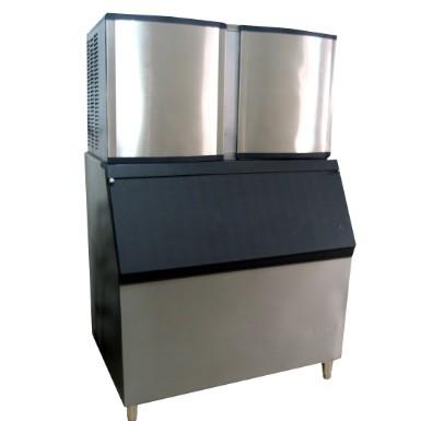 1 Ton / 24h Air Cooling Ice Making Machine For Milk Tea Shop