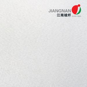 China White High Temperature Fiberglass Cloth High Silica Fiberglass Fabric For Industry supplier