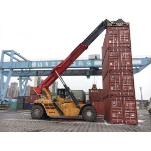 45T Telescopic Handler Container Reach Stacker For Loading Unloading