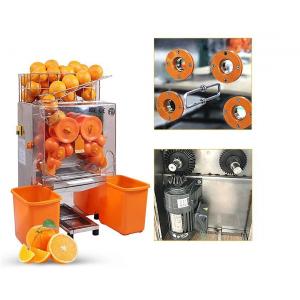 China Electric Commercial Auto Feed Orange Juice Squeezer Machine , Orange Press Juicer supplier