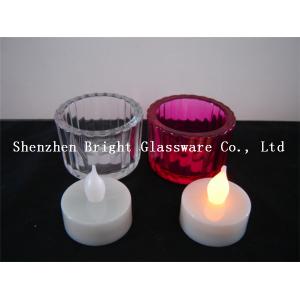 China Perfect Design small glass candle holder for decoration supplier
