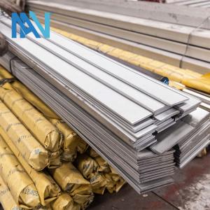 China 304 316 316L Stainless Steel Flat Bar Hot Rolled Length Customized supplier