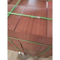 China Red Wood Veins Sandstone Wall Cladding Polished Environmental Friendly on sale