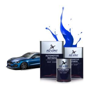 Blue Polyurethane Car Paint Refinish Widely Used 2K Automotive Paint