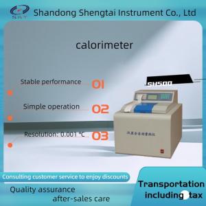 China 30L Oxygen Bomb Calorimeter Coal Calorific Value Determination Method supplier