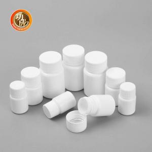 Pharmaceutical HDPE Plastic Pill Bottle Press Screw Cap Empty Medicine Bottles