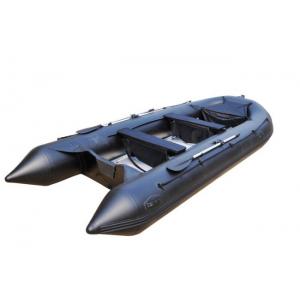 China Hypalon Rescue Inflatable boat Military Rubber Plastic Rib Boat Aluminium Floor supplier