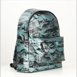 China Unisex Fashionable Mini Backpacks , Casual Canvas Backpack With Exterior Zipper Pocket supplier