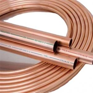China Type K L M Air Conditioner Pancake Coil Copper Tube Air Conditioning Copper Pipe For Ventilation supplier