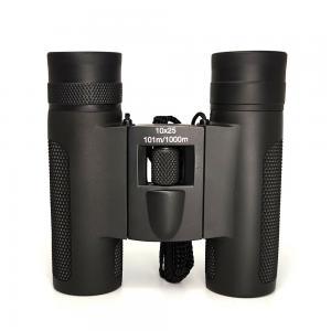 China 10x25 HD Roof FMC Lens BAK4 Prism Binoculars With Phone Mount Strap supplier