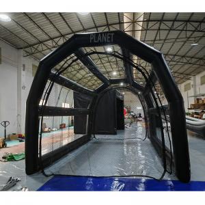 Outdoor Sports Airtight Inflatable Batting Baseball Cage Net Inflatable Baseball Hitting Cage
