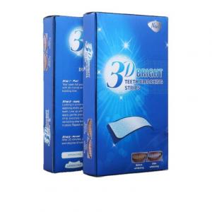 China GMP 3D Dental Teeth Whitening Strips Non Peroxide PAP 100% Effective supplier