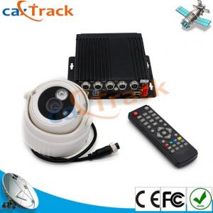 China Car GPS Mobile DVR With 2CH SD Card Slot And 4CH Camera 1CH AVout supplier