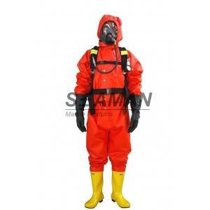 Marine Fire Fighting Suit Light Duty Chemical Protective Coverall Suit